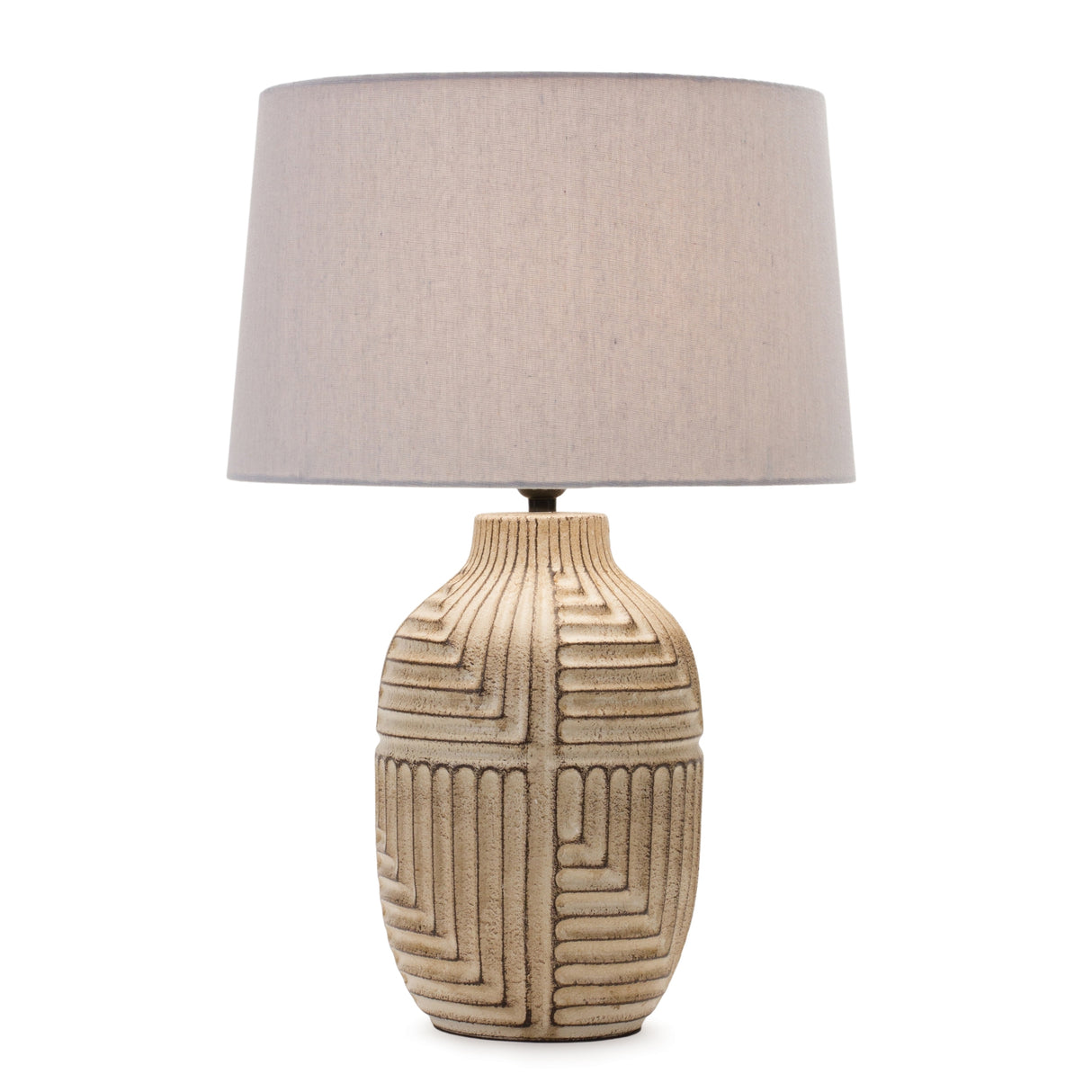 Ceramic table lamp 24"h