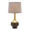 Two tone ceramic lamp 22"h