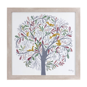 Framed Tree Print (Set of 2)