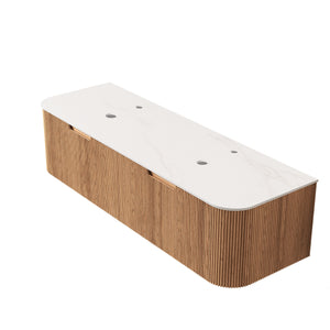 DINA 60'' Wall Mounted Cabinet with Carrara