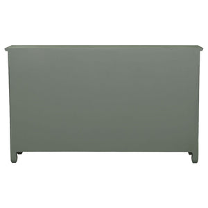 Naomi - 3 Drawer Scrollwork Accent Cabinet - Green