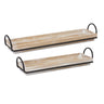 Decorative-Wooden-Tray-with-Handles-(Set-of-2)-Serving-Trays
