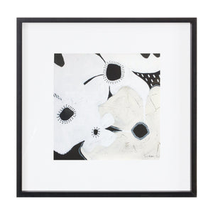 Framed Anemone Floral Print (Set of 2)