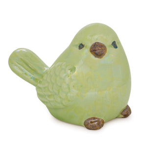 Irredescent Ceramic Bird Figurine (Set of 6)