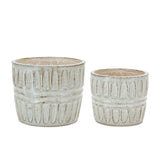 Distressed Clay Planter (Set of 2)
