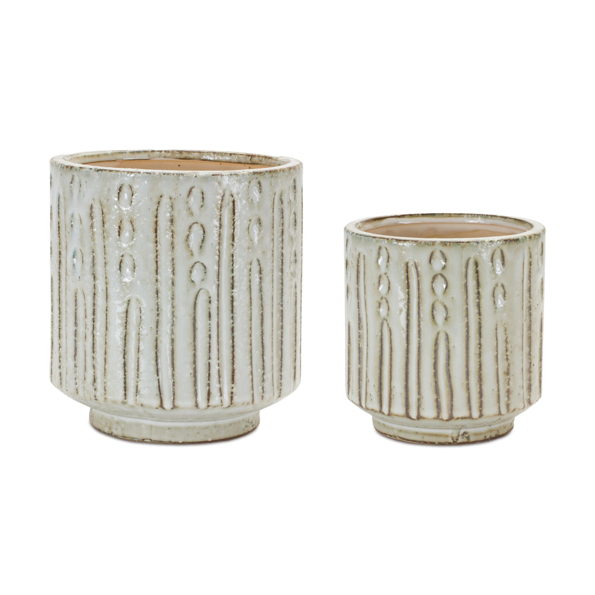 Distressed-Clay-Planter-(Set-of-2)-Pots-&-Planters