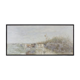 Framed farm canvas wall art 37.25"l