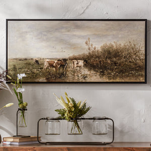 Framed Farm Canvas Wall Art 37.25"L