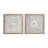 Framed-Paper-Mache-Wall-Art-(Set-of-2)-Wall-Art