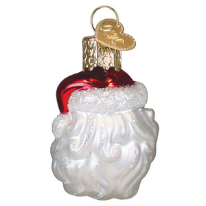 Mini Winking Santa Ornament 2 x 1.25 x 1 Inch