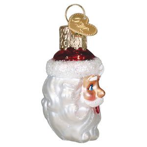Mini Winking Santa Ornament 2 x 1.25 x 1 Inch