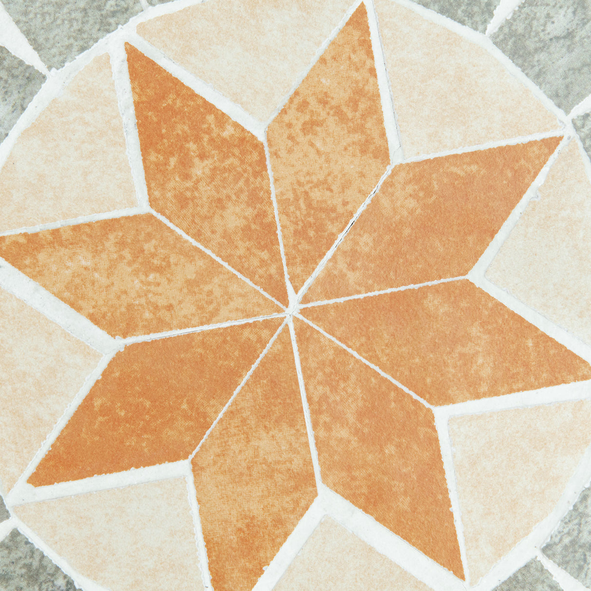 12" patio round side table, blue