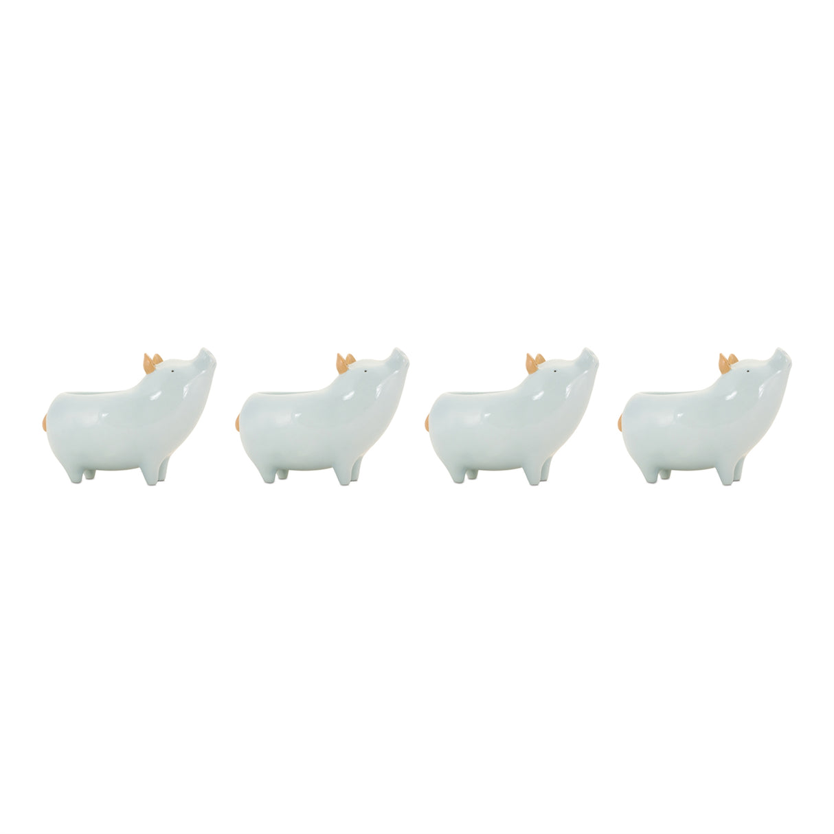Chic pig planter (set of 4)