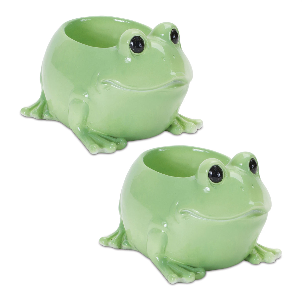 Mini frog planter (set of 2)