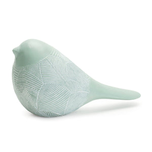 Modern Etched Bird Figurine (set of 4)