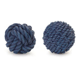 Rope orb decor (set of 12)