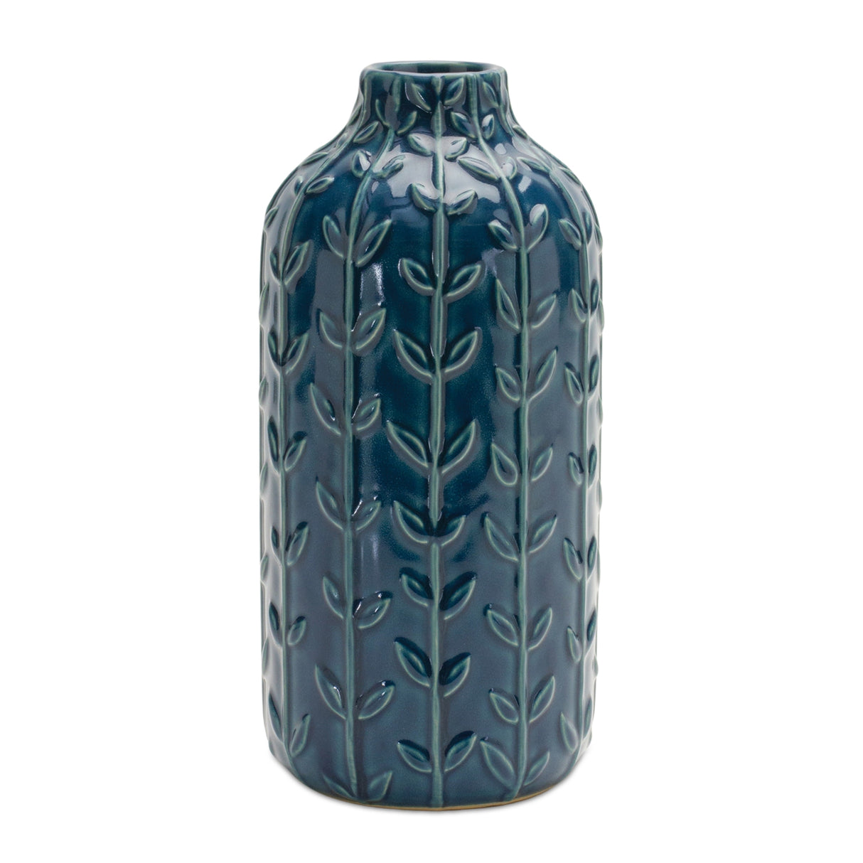 Ceramic leaf vase (set of 2)