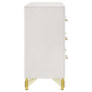 Chesney - 6 Drawer Bedroom Dresser - White