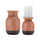 Dual-Tone-Ceramic-Candle-Holder-(Set-of-2)-Candle-Holders