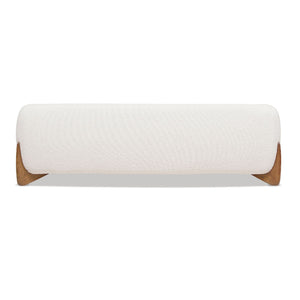 Alpine Luxurious Upholstery Sherpa Sofa with Removable Cushions - Available in White, Black, or Dark Green