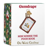 Mini Winnie-The-Pooh Book Ornament