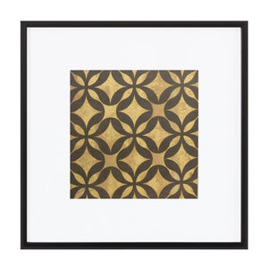 Framed Art Deco Geometric Print (Set of 4)