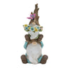 Tree trunk gnome stack (set of 2)