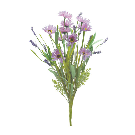 Pruple-mixed-daisy-bush-(set-of-6)-Artificial-Flowering-Plants