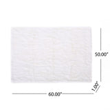 Cozy throw blanket - white