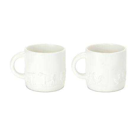 Ceramic-Farm-Animal-Mug-(Set-of-4)-Mugs