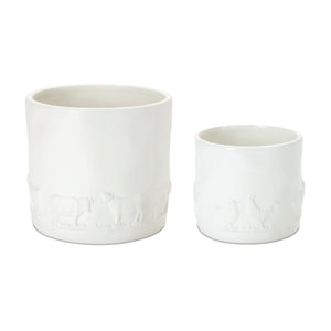 Ceramic-Farm-Animal-Planter-(Set-of-2)-Pots-&-Planters