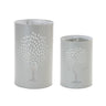 Punched-metal-tree-candle-holder-(set-of-2)-Candle-Holders