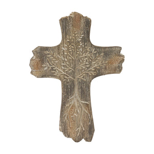 Tree-of-life-cross-decor-(set-of-4)-Decorative-Objects