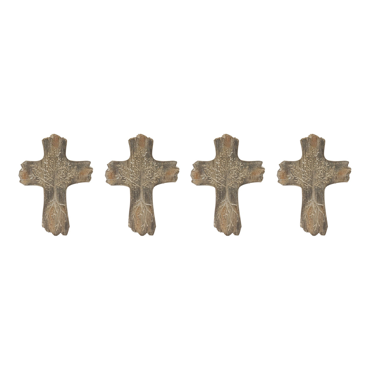 Tree of life cross decor (set of 4)