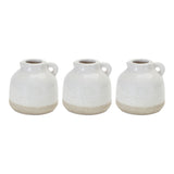 Stoneware bud vase (set of 3)