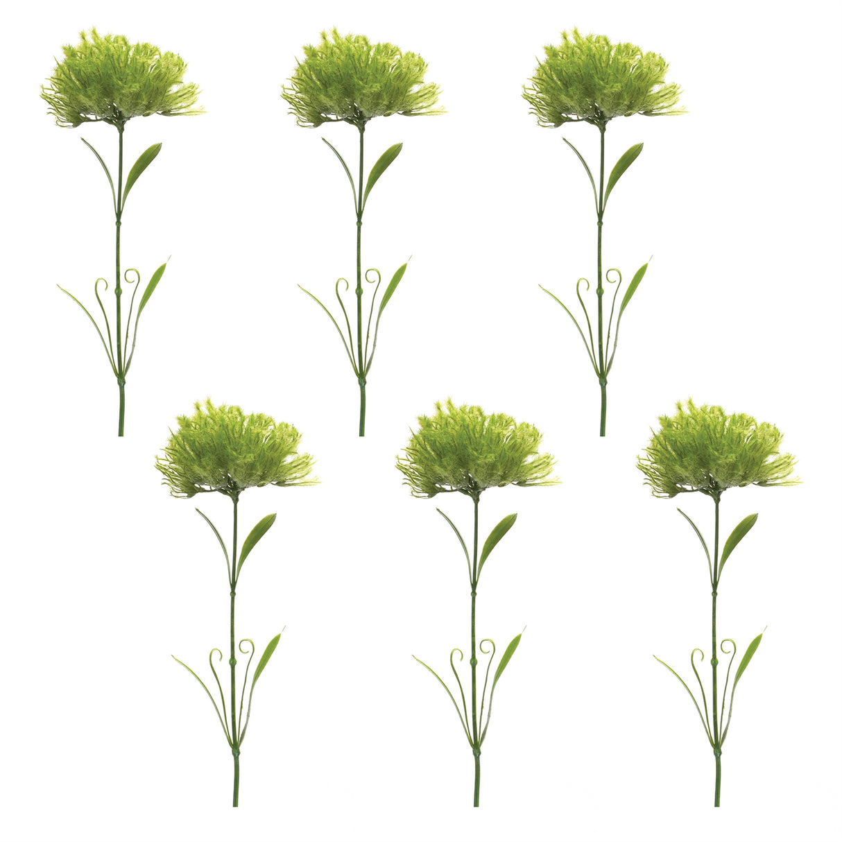 Puff flower stem (set of 6)