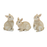 Mini bunny rabbit figurine (set of 12)