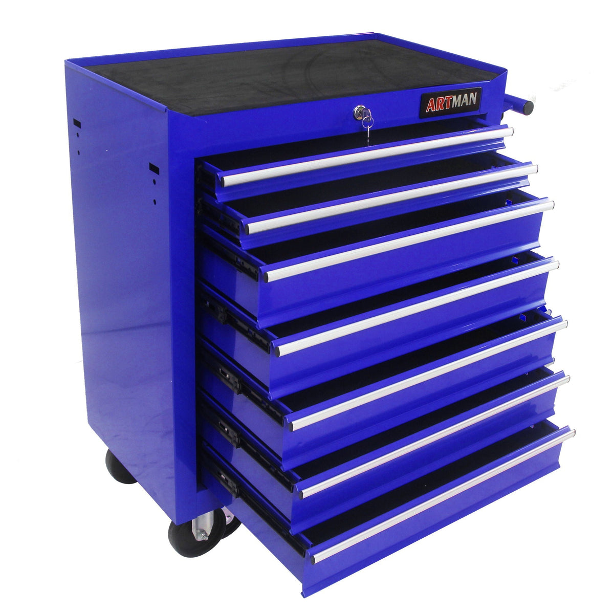 Multifunctional Tool Cart With Wheels And Drawers