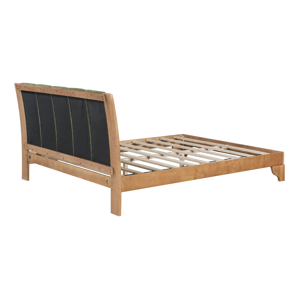 Premium Pine Wood Queen Bed Frame with Headboard