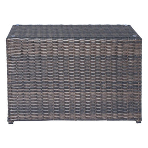 Comfortable Modern Patio Rattan Sectional Set With Cushions