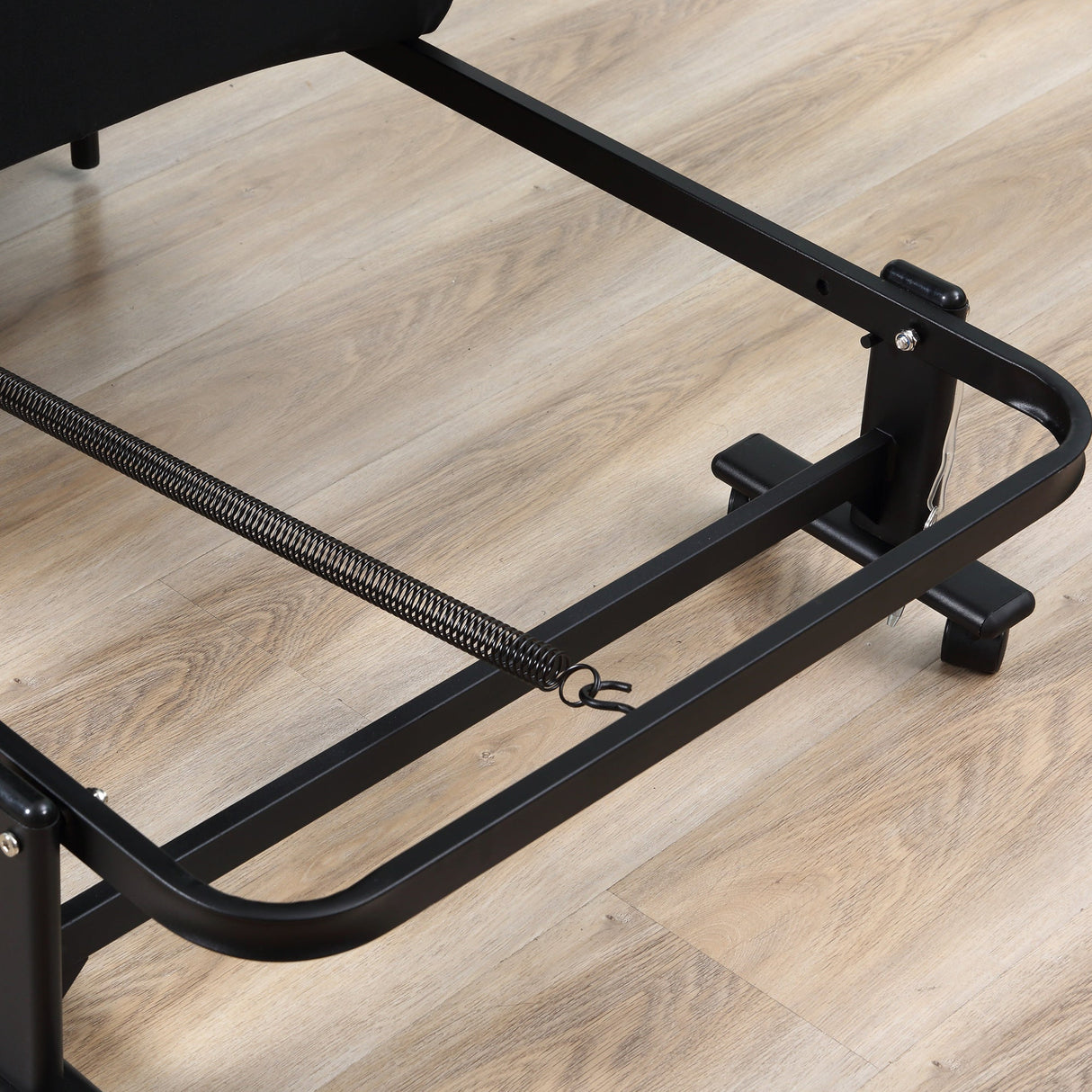 Rollaway folding bed with mattress & adjustable backrest