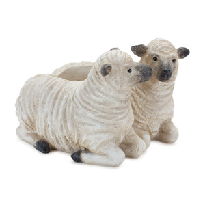 Sheep-Couple-Planter-(Set-of-2)-Pots-&-Planters