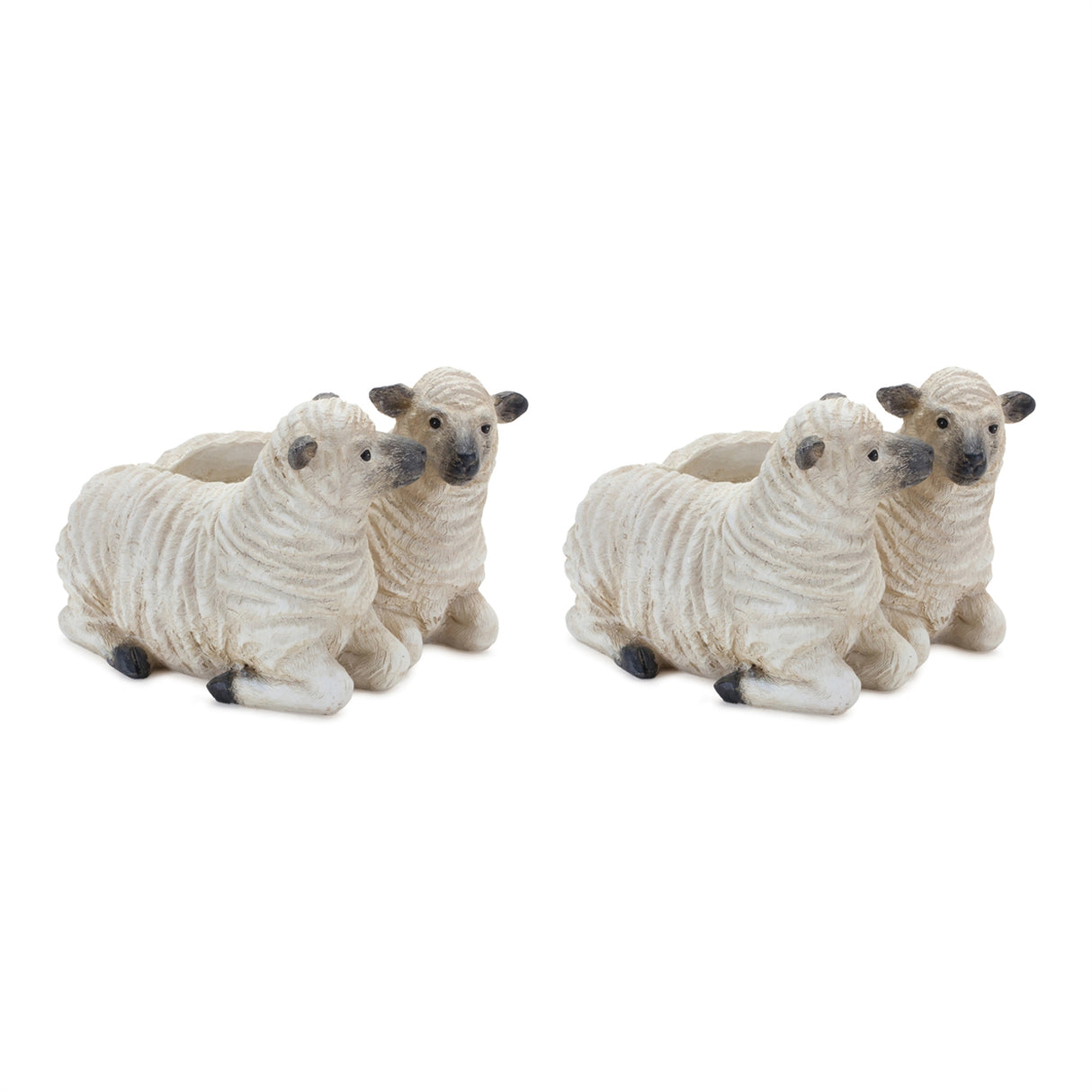 Sheep couple planter (set of 2)