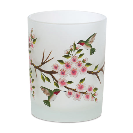 Glass-Hummingbird-Votive-Candle-Holder-(Set-of-6)-Candle-Holders