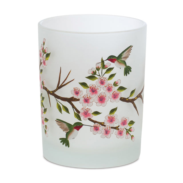 Glass-Hummingbird-Votive-Candle-Holder-(Set-of-6)-Candle-Holders