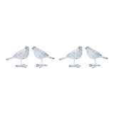 Weathered bird figurine (set of 4)