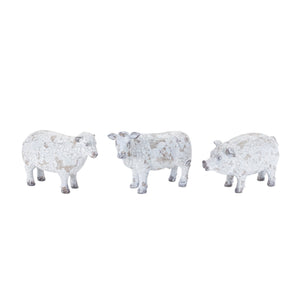 Distressed-farm-animal-figurine-(set-of-3)-Figurines