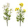 Yellow-Mum-Spray-(Set-of-12)-Artificial-Flowering-Plants