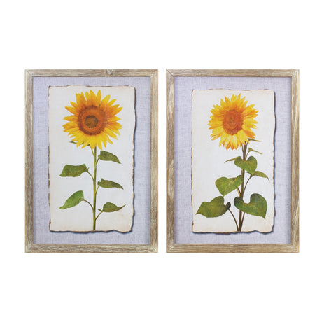 Framed-sunflower-print-(set-of-2)-Wall-Art