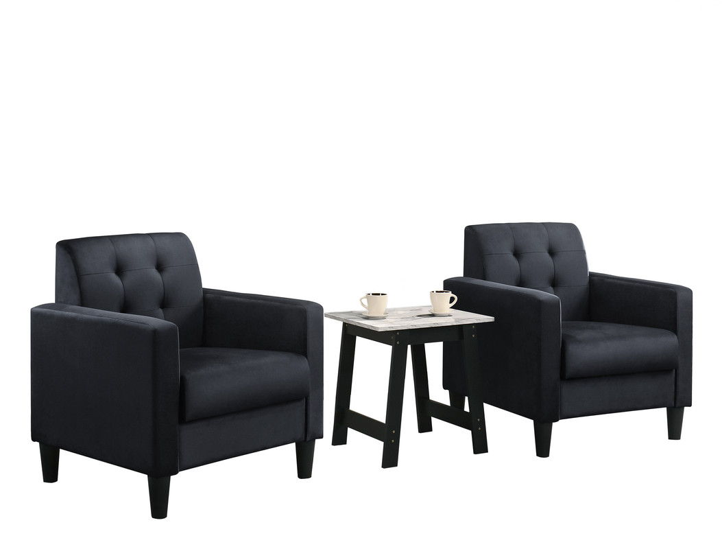 Hale - Armchairs And End Table Living Room (Set of 3)